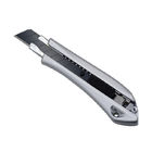칼, 종이 자르는 칼 칼, 칼 떨어져 18mm ABS+TPR 자동 자물쇠 스냅의 철회 가능한 실용적인 칼을 도구로 만드십시오